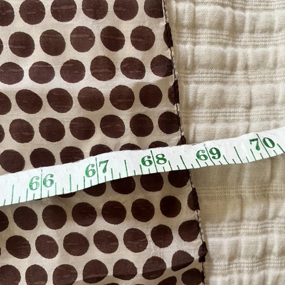Modern Dot Silk Scarf - Picture 5 of 6